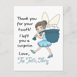 Von Tooth Fairy Postkarte