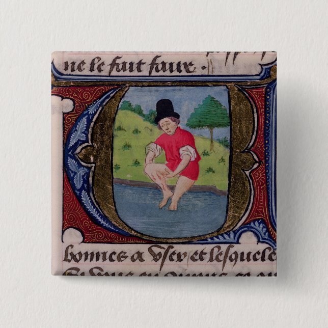 , Von 'Traite de Medecine' schmarotzen Button (Vorderseite)