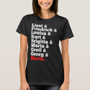 Von Trapp Familiensingers Sound of Music T-Shirt