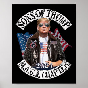 Von Trump Maga Kapitel 2024 Poster