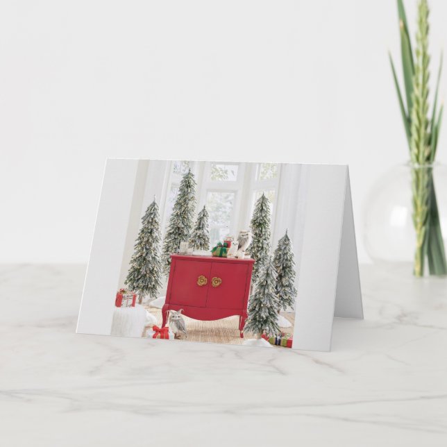 VON "UNSERE ZUHAUSE" BIS "IHRE ZUHAUSE" BEI CHRIST KARTE (Vorderseite)