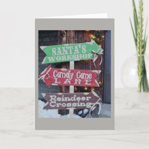 VON UNSERER FAMILIE ZU IHRER FAMILIE BEI CHRISTMAS FEIERTAGSKARTE