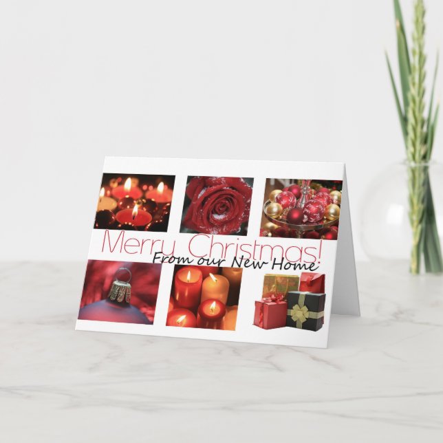 Von unserer neuen Zuhause Frohe Weihnachten (Vorderseite)