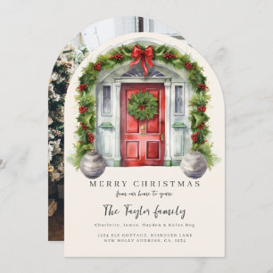 Von unserer Zuhause bis zur Weihnachtskarte Einladung