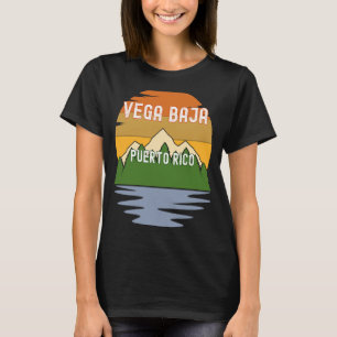 Von Vega Baja Puerto Rico Vintag Sunset T-Shirt
