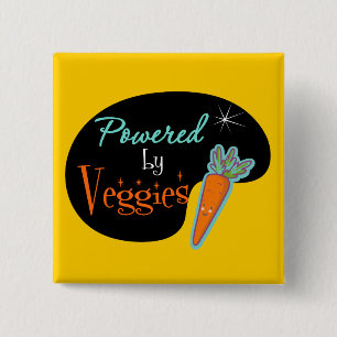 Von Veggies angetrieben Button