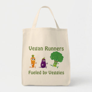 Von Veggies gespeist Tragetasche