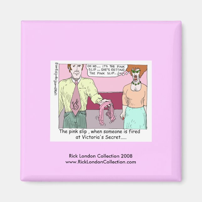 Von Victoria Secret Cartoon Magnet entdeckt (Vorne)