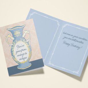 Von Vintag bis antike Weihnachtskarte