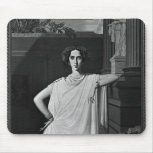 Von von Tragödie oder, Porträt von von Rachel, Mousepad