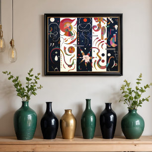 Von Wassily Kandinsky gestrichen Poster