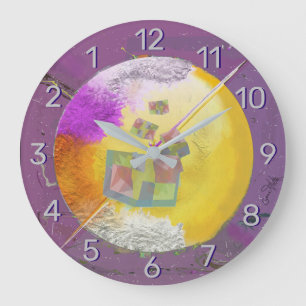 Von weit nach hinten Uhr