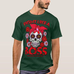 Von Willebrands Disease Awareness fight like a bos T-Shirt