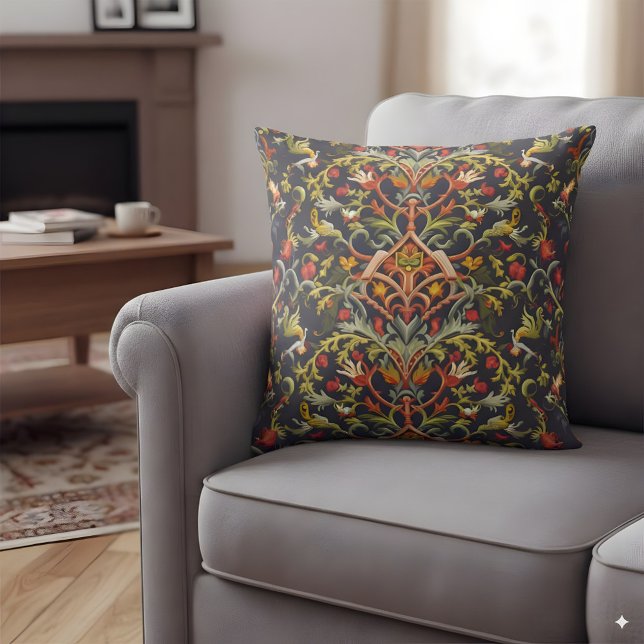 Von William Morris inspiriertes Design Kissen (Von Creator hochgeladen)