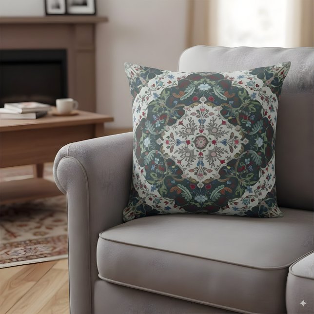 Von William Morris inspiriertes Design Kissen (Von Creator hochgeladen)