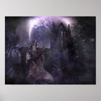 Von Wolf und Mensch Poster