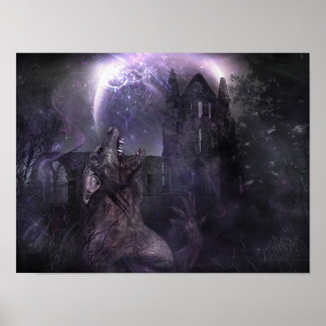 Von Wolf und Mensch Poster (Vorne)