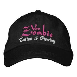 Von Zombie Tattoo 003 Bestickte Kappe