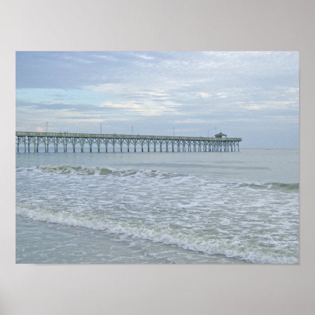 Von zum Pier Poster (Vorne)