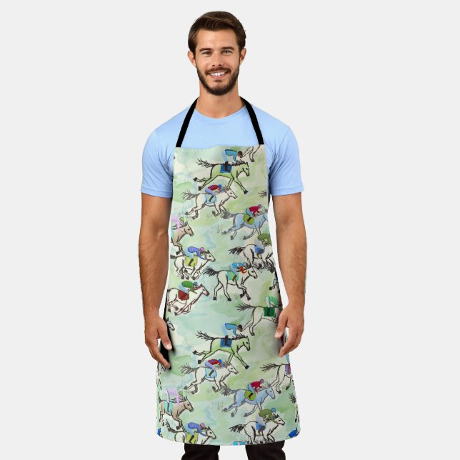 Von zur Races-Schürze Schürze (Getragen)