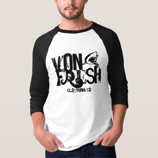 VonFresh Haifisch-Baseball 2013 Jersey T-Shirt (Vorderseite)