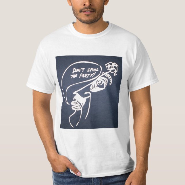 vonnegut Selbstporträt T-Shirt (Vorderseite)