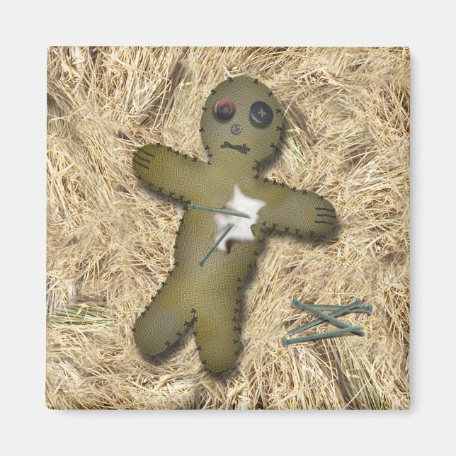 Voo Doo Doll - Interaktiv (Buttone bewegen) Magnet (Vorne)