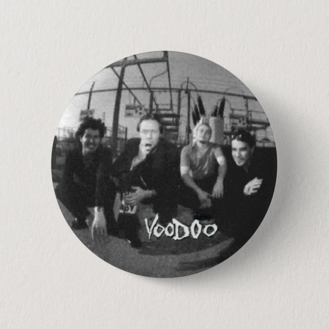 Voodoo-Band-Knopf Button (Vorderseite)