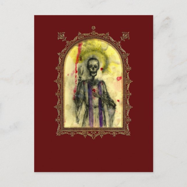 Voodoo Blues Bishop Postkarte (Vorderseite)