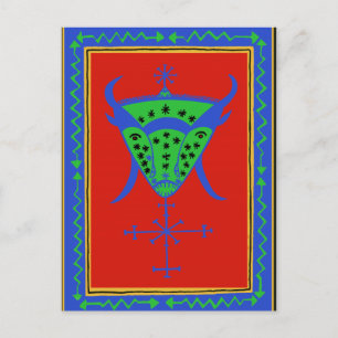 VooDoo BoSou Geist Postkarte