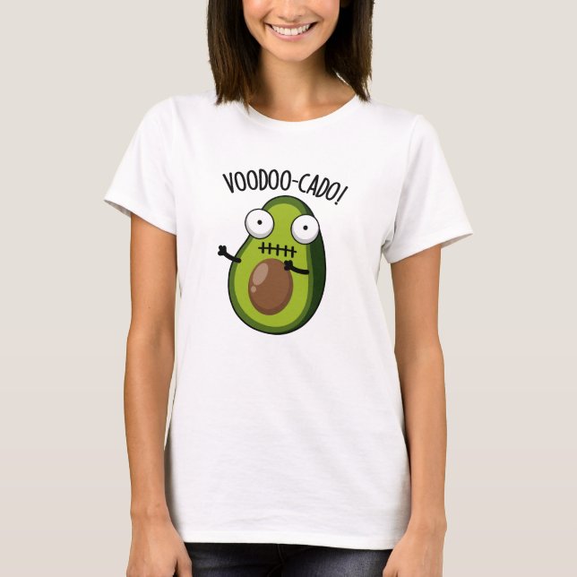 Voodoo-cado Funny Avocado Pub T-Shirt (Vorderseite)