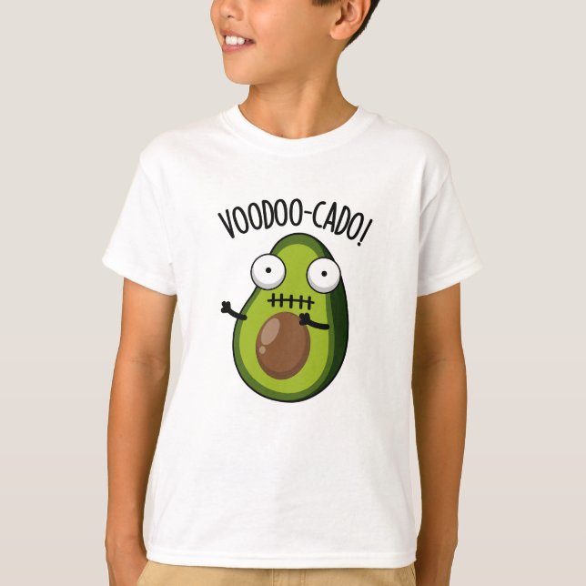 Voodoo-cado Funny Avocado Pub T-Shirt (Vorderseite)