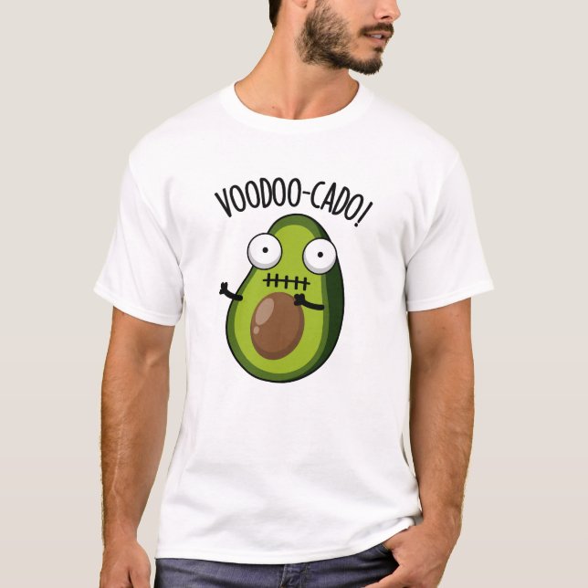 Voodoo-cado Funny Avocado Pub T-Shirt (Vorderseite)