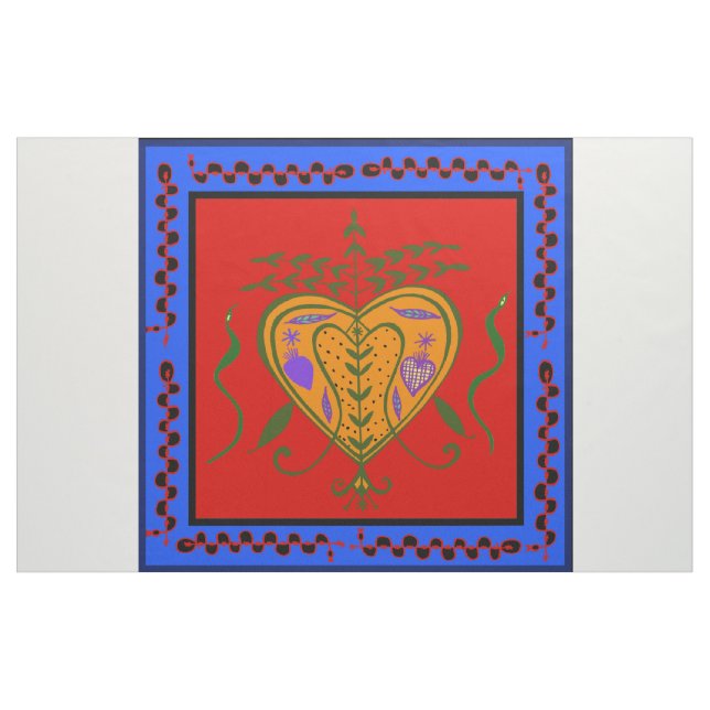 Voodoo Designer Fabric Stoff (Yard (91,4 cm))