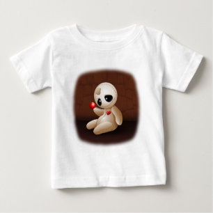 Voodoo Doll Cartoon in der Liebe Baby T-shirt