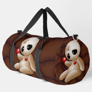 Voodoo Doll Cartoon in der Liebe Duffle Bag