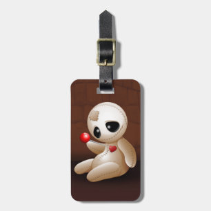 Voodoo Doll Cartoon in der Liebe Gepäckanhänger