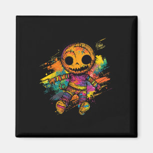 Voodoo Doll Creepy Niedlich Halloween Magnet
