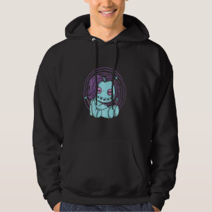 Voodoo Doll Happy Halloween Kostüm Party Dress Hoodie