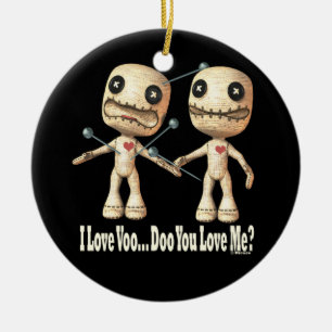 Voodoo Dollars Keramik Ornament