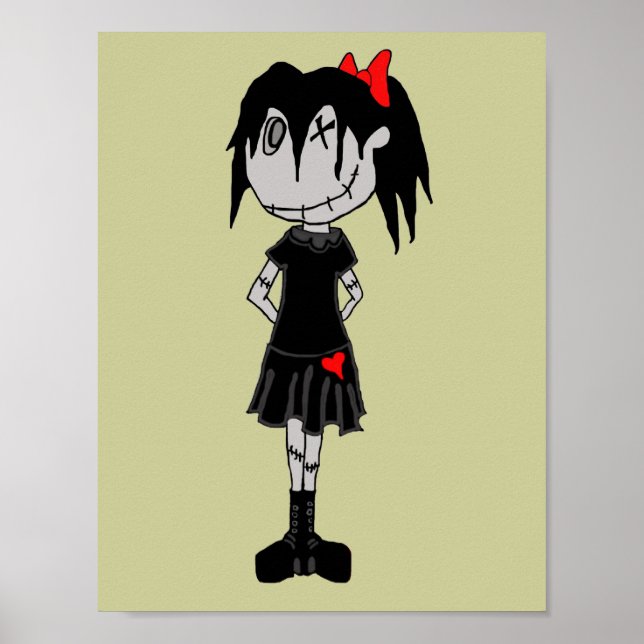 Voodoo Dollies "Angel Truelove" Poster (Vorne)