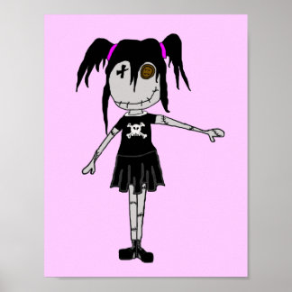 Voodoo Dollies "Felicity Bliss" Poster