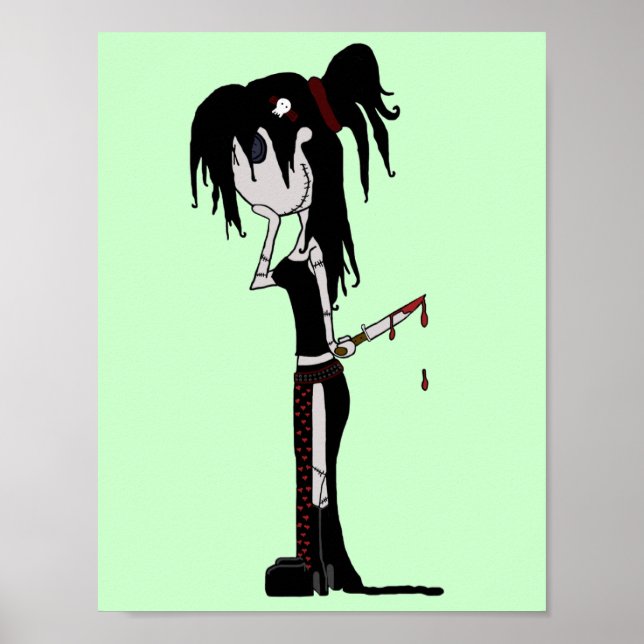 Voodoo Dollies "Lexy Talionis" Poster (Vorne)