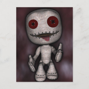 Voodoo Dolly Postkarte