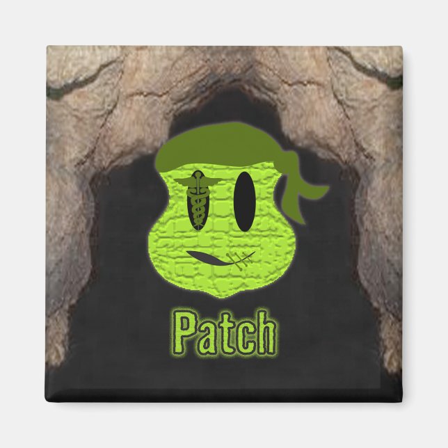 Voodoo Heads ~ Höhle Magnet (Vorne)