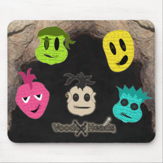 Voodoo Heads ~ Höhle Mousepad