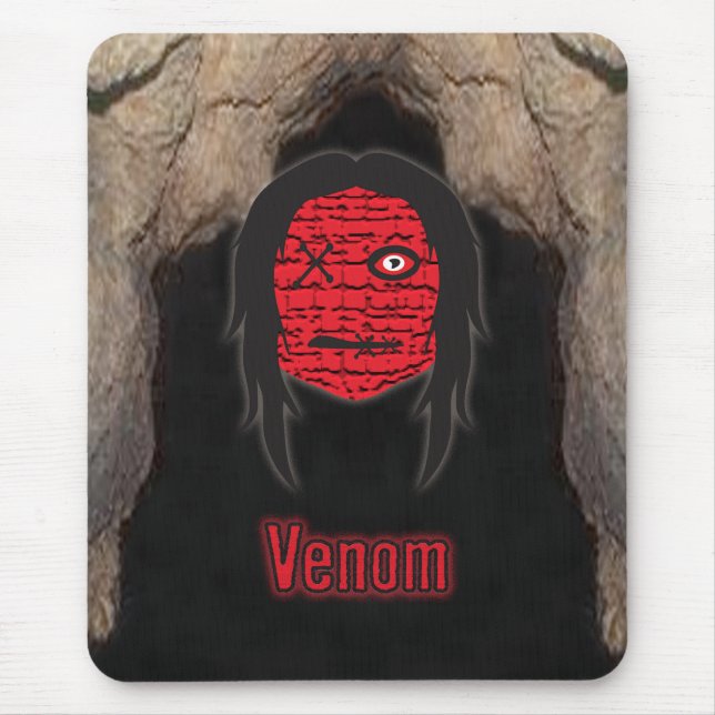 Voodoo Heads ~ Höhle Mousepad (Vorne)