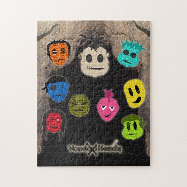 Voodoo Heads ~ Höhle Puzzle (Vertikal)