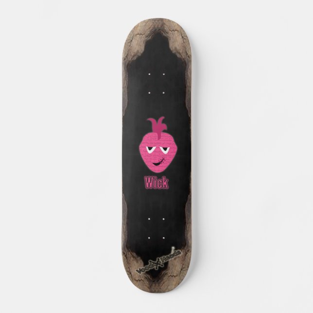 Voodoo Heads ~ Höhle Skateboard (Vorderseite)