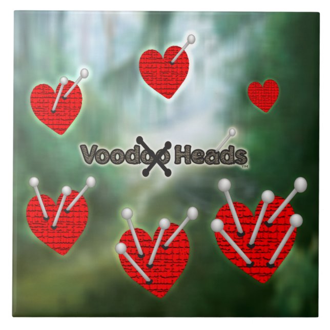 Voodoo Heads ~ Sumpf Fliese (Vorderseite)